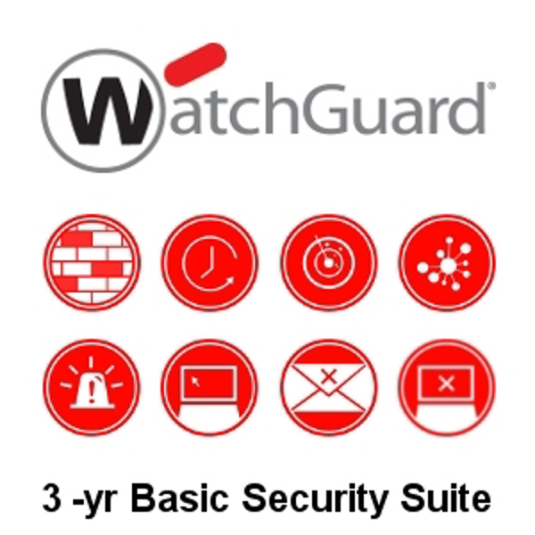 Picture of WatchGuard Basic Security Suite Renewal/Upgrade 3-yr for FireboxV Small