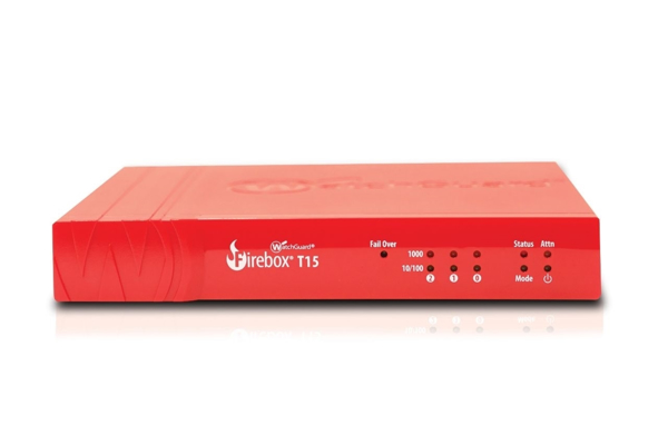 Picture of WatchGuard Firebox T15 with 3-yr Total Security Suite