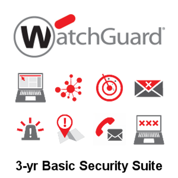 Picture of WatchGuard Basic Security Suite Renewal 3-yr for Firebox M270