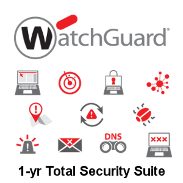 Picture of WatchGuard Total Security Suite Renewal 1-yr for Firebox T20-W