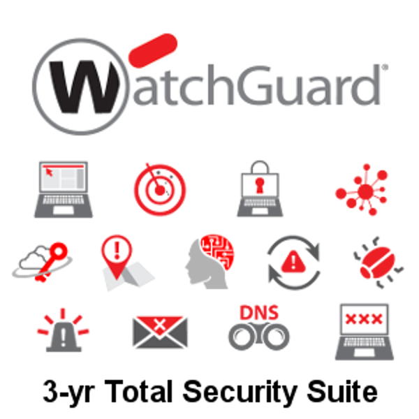 Picture of WatchGuard Total Security Suite Renewal 3-yr for Firebox T40