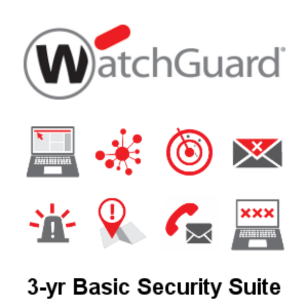 Picture of WatchGuard Basic Security Suite Renewal 3-yr for Firebox M290