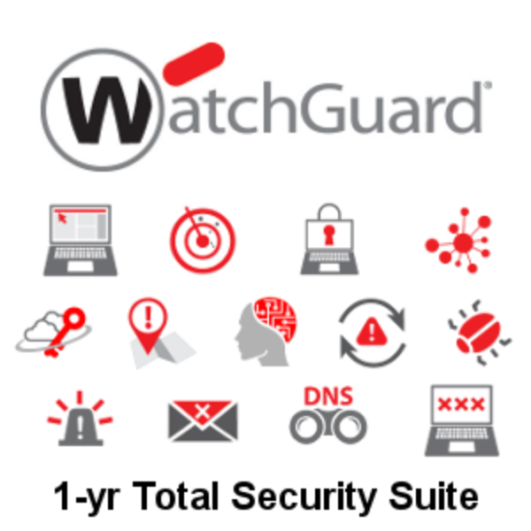Picture of WatchGuard Total Security Suite Renewal 1-yr for Firebox M390