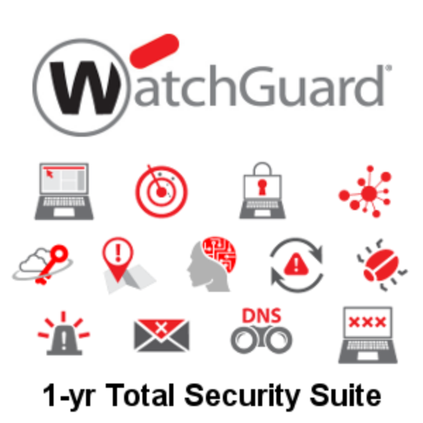 Picture of WatchGuard Total Security Suite Renewal 1-yr for Firebox T45