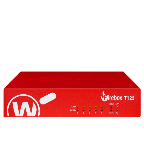 Picture of WatchGuard Firebox T125 with 1-yr Standard Support