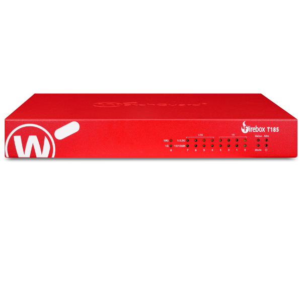 Picture of WatchGuard Firebox T185 with 1-yr Standard Support